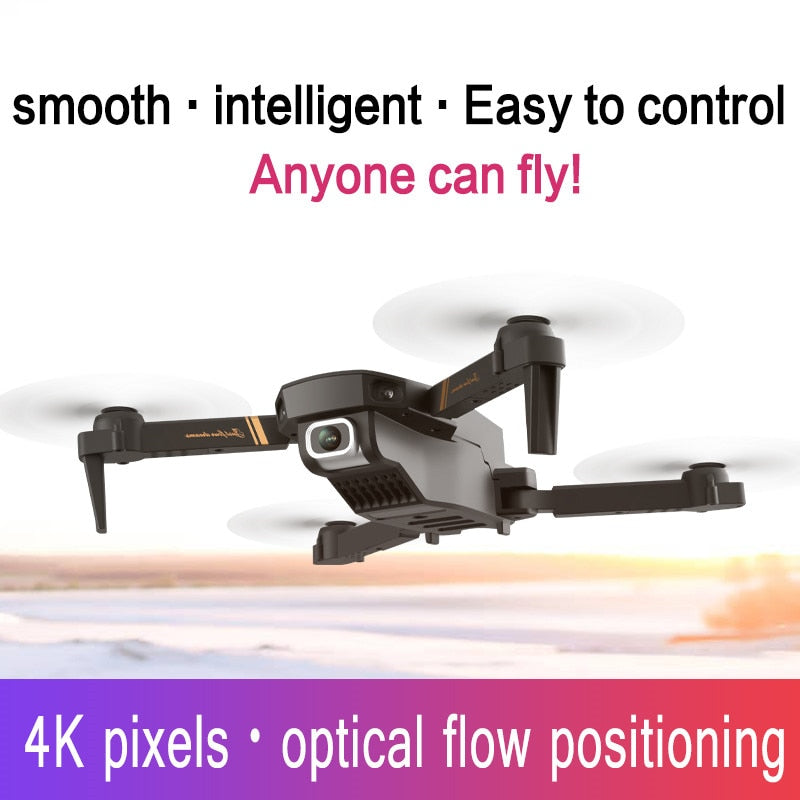 Drone 4k HD Wide Angle Camera 1080P WiFi fpv Drone Dual Camera Quadcopter Real-time transmission