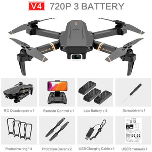 Drone 4k HD Wide Angle Camera 1080P WiFi fpv Drone Dual Camera Quadcopter Real-time transmission